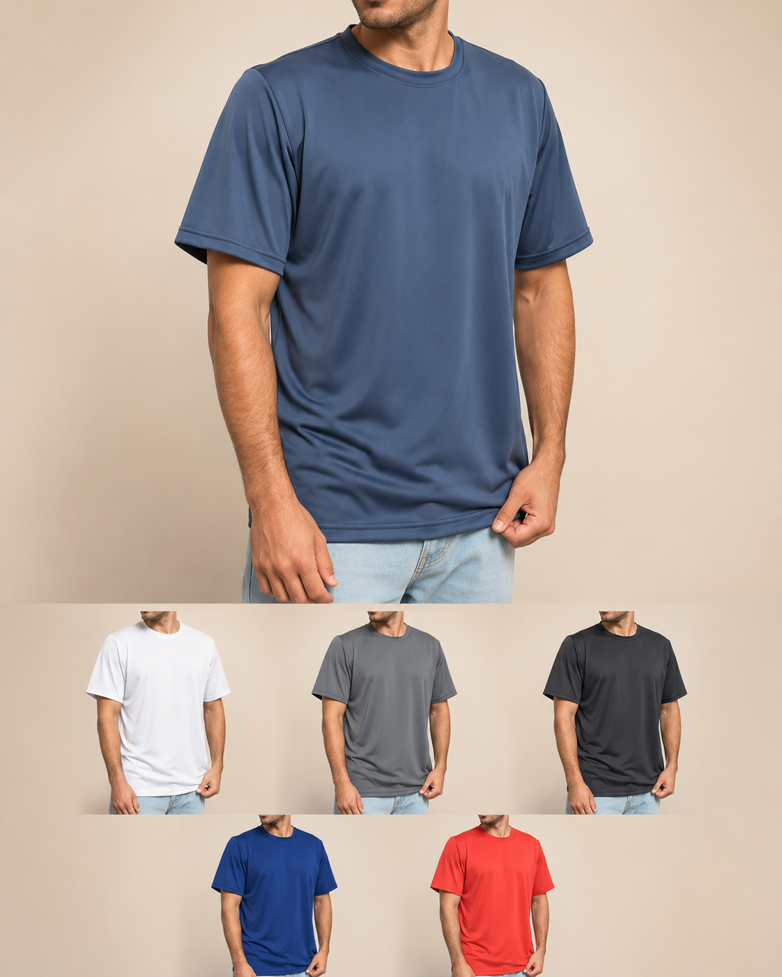 Studio Tee — Playera Dry Fit