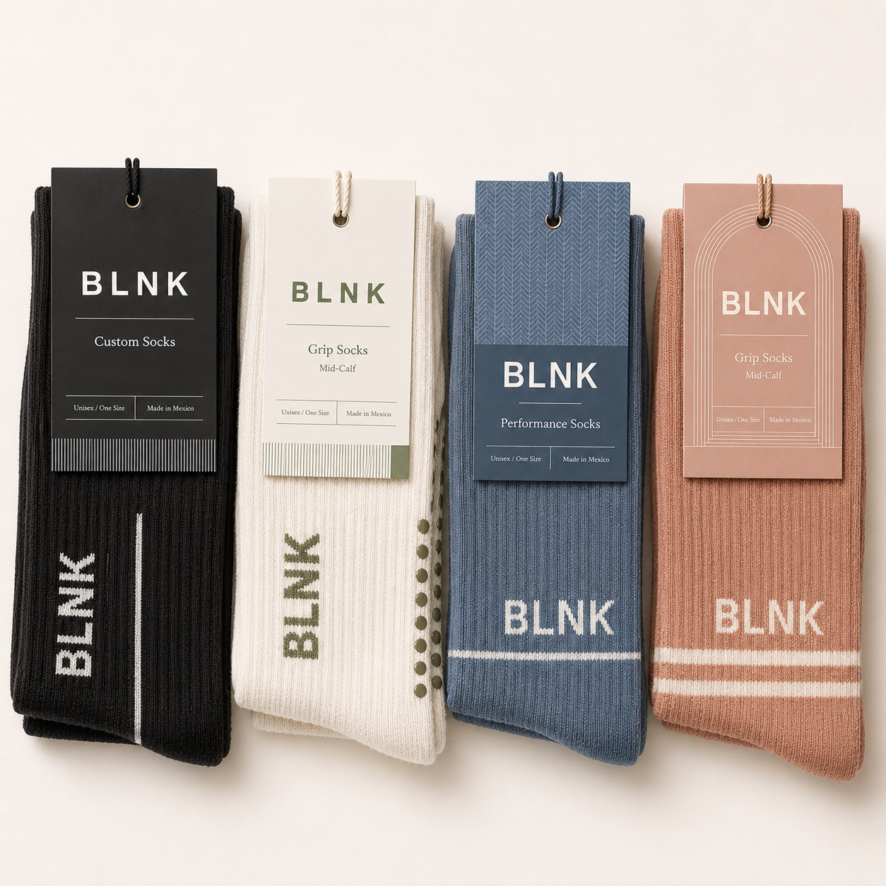 Sock and Whristband Label — Etiqueta personalizada para calcetines y muñequeras