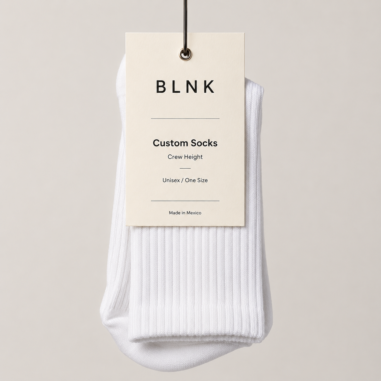 Sock and Whristband Label — Etiqueta personalizada para calcetines y muñequeras